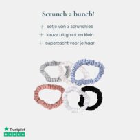 zijden scrunchies