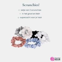 zijden scrunchies